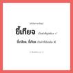 ขี้เกลียด, ขี้เกียด หรือ ขี้เกียจ คำไหนเขียนถูก?, คำในภาษาไทยที่มักเขียนผิด ขี้เกลียด, ขี้เกียด คำที่ผิด ❌ ขี้เกียจ