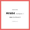 คะนอง หรือ คนอง เขียนยังไง? คำไหนเขียนถูก?, คำในภาษาไทยที่มักเขียนผิด คะนอง คำที่ผิด ❌ คนอง