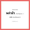 พ่ามัว หรือ พล่ามัว คำไหนเขียนถูก?, คำในภาษาไทยที่มักเขียนผิด พ่ามัว คำที่ผิด ❌ พล่ามัว