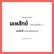 มเหสักข์ หรือ มเหศักดิ์ เขียนยังไง? คำไหนเขียนถูก?, คำในภาษาไทยที่มักเขียนผิด มเหสักข์ คำที่ผิด ❌ มเหศักดิ์